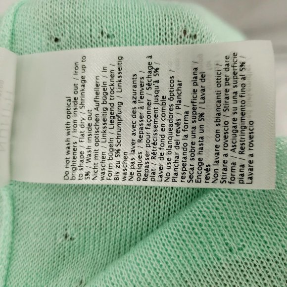 Bundle NWT Short Sleeve Top Blouse Cardigan Teal Green and Yellow S / M / L - Picture 15 of 16